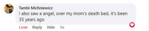 Facebook comment miracle testimony.