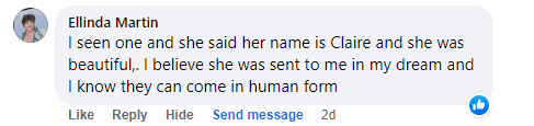 Facebook comment section miracle story shared in July 2023.