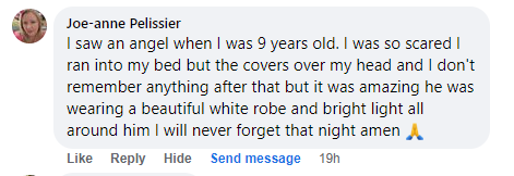 Facebook comment section miracle story shared in July 2023.