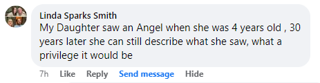 Facebook comment section miracle story shared in December 2024.