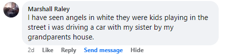 Facebook comment section miracle story shared in December 2024.