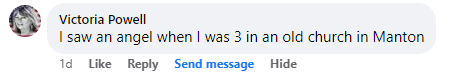 Facebook comment section miracle story shared in January 2025.