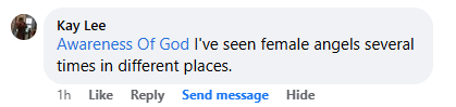 Facebook comment section miracle story shared in January 2025.