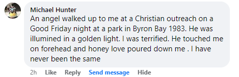Facebook comment section miracle story shared in January 2025.