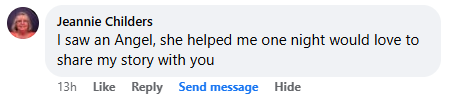 Facebook comment section miracle story shared in February 2025.