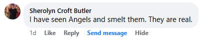 Facebook comment section miracle story shared in February 2025.