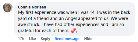 Facebook comment section miracle story shared in February 2025.