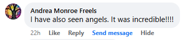 Facebook comment section miracle story shared in February 2025.