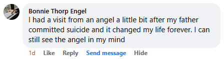 Facebook comment section miracle story shared in February 2025.