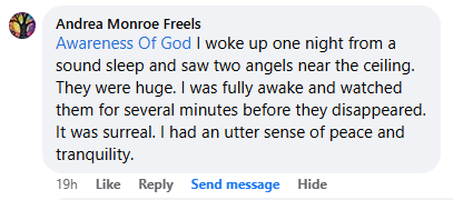 Facebook comment section miracle story shared in February 2025.