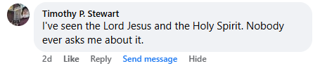 Miracle story shared in March 2025.