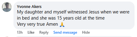 Miracle story shared in March 2025.