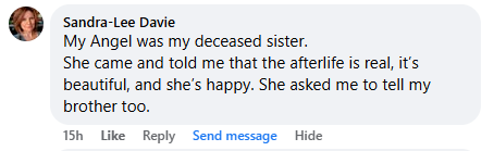 Miracle story shared in April 2025.