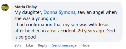 Miracle story shared in April 2025.
