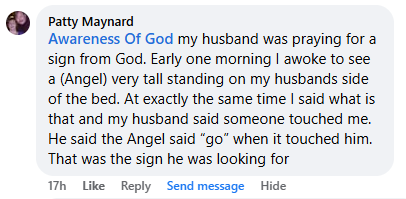 Miracle story shared in April 2025.