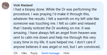 Miracle story shared in April 2025.