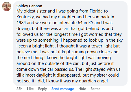 Miracle story shared in April 2025.