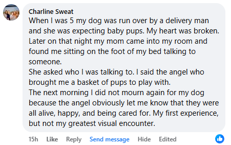Miracle story shared in April 2025.