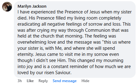 Miracle story share May 2025.