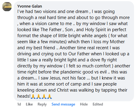 Miracle story share May 2025.