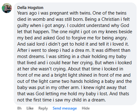 Miracle story share May 2025.