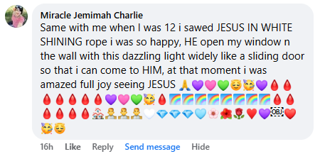 Miracle story share June 2025.