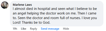 Miracle story shared July 2025.