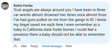 Miracle story shared July 2025.
