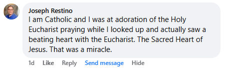 Miracle story shared in August 2025.