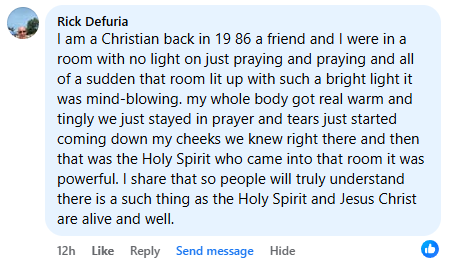 A miracle story was shared with me in November 2025.