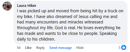 A miracle story was shared with me in November 2025.