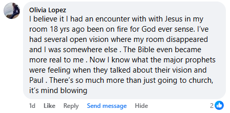 A miracle story was shared with me in November 2025.