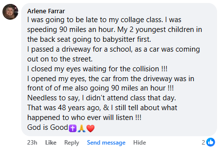 A miracle story was shared with me in November 2025.