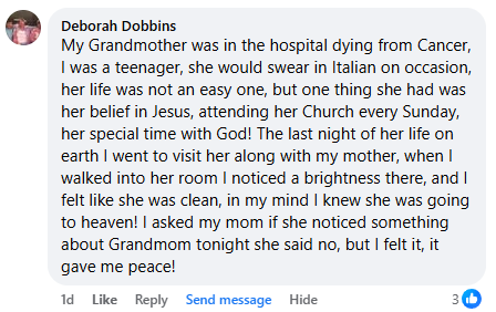 A miracle story was shared with me in November 2025.