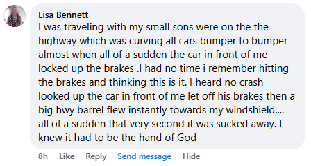 A miracle story was shared with me in November 2025.