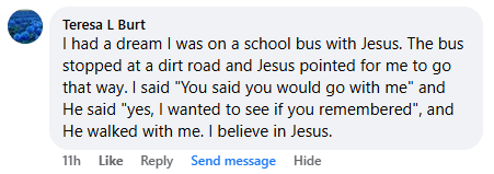 A miracle story was shared with me in November 2025.