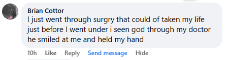A miracle story was shared with me in November 2025.