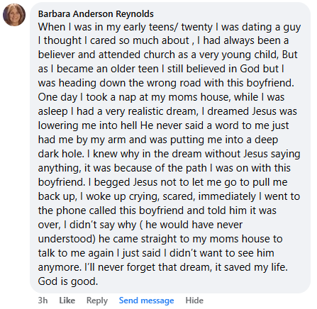 A miracle story was shared with me in December 2025.