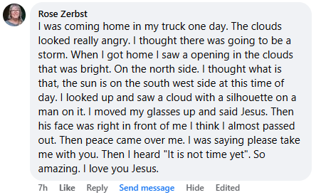 A miracle story was shared with me in December 2025.