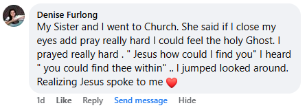 A miracle story was shared with me in December 2025.