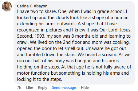 A miracle story was shared with me in December 2025.