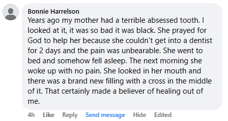 A miracle story was shared with me in December 2025.