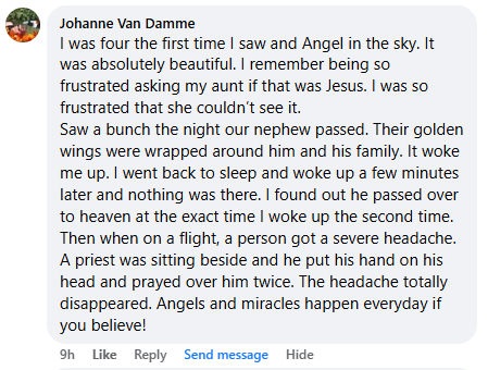 A miracle story was shared with me in December 2025.