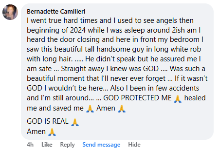 A miracle story was shared with me in December 2025.