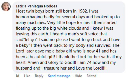 A miracle story was shared with me in December 2025.