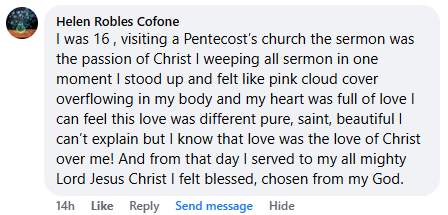 A miracle story was shared with me in January 2026.