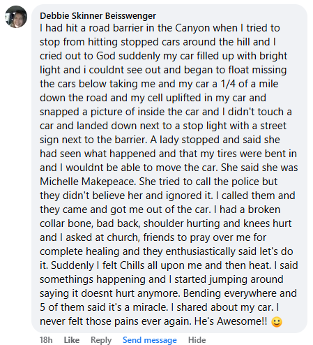 A miracle story was shared with me in January 2026.