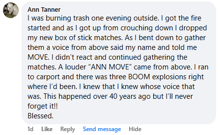 A miracle story was shared with me in January 2026.