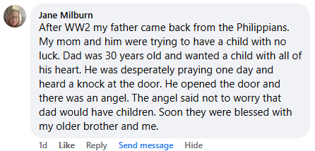 A miracle story was shared with me in January 2026.