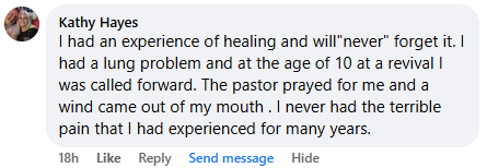 A miracle story was shared with me in January 2026.